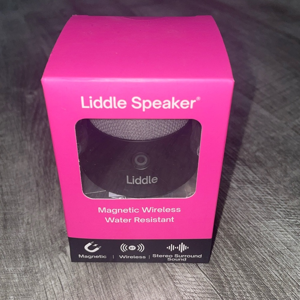 Liddle Speaker Magnetic wireless water resistant NIB